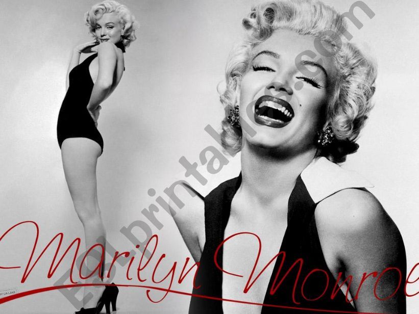 Marilyn Monroe`s life powerpoint